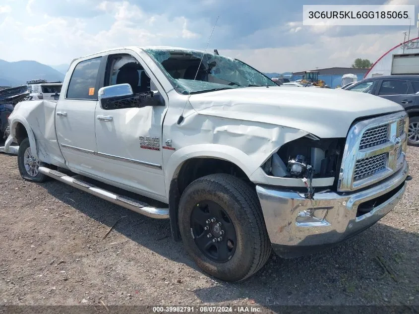 3C6UR5KL6GG185065 2016 Ram 2500 Laramie