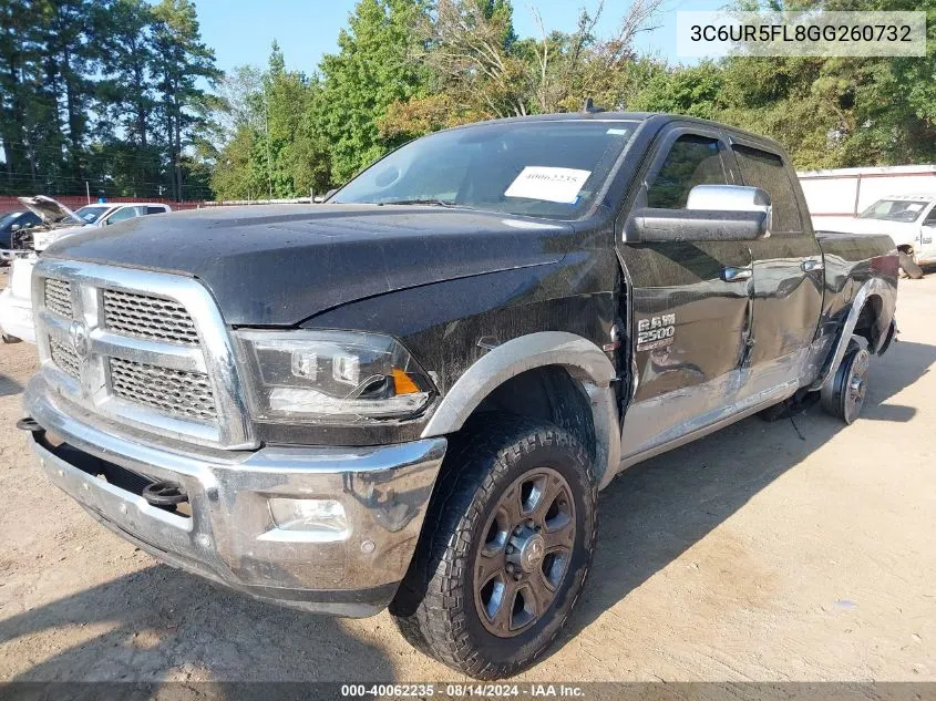 3C6UR5FL8GG260732 2016 Ram 2500 Laramie