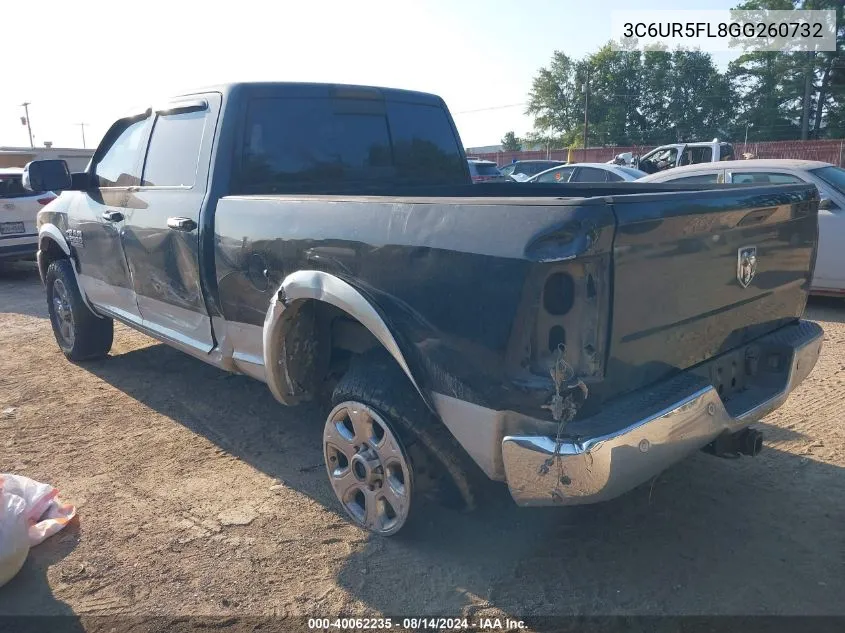 3C6UR5FL8GG260732 2016 Ram 2500 Laramie