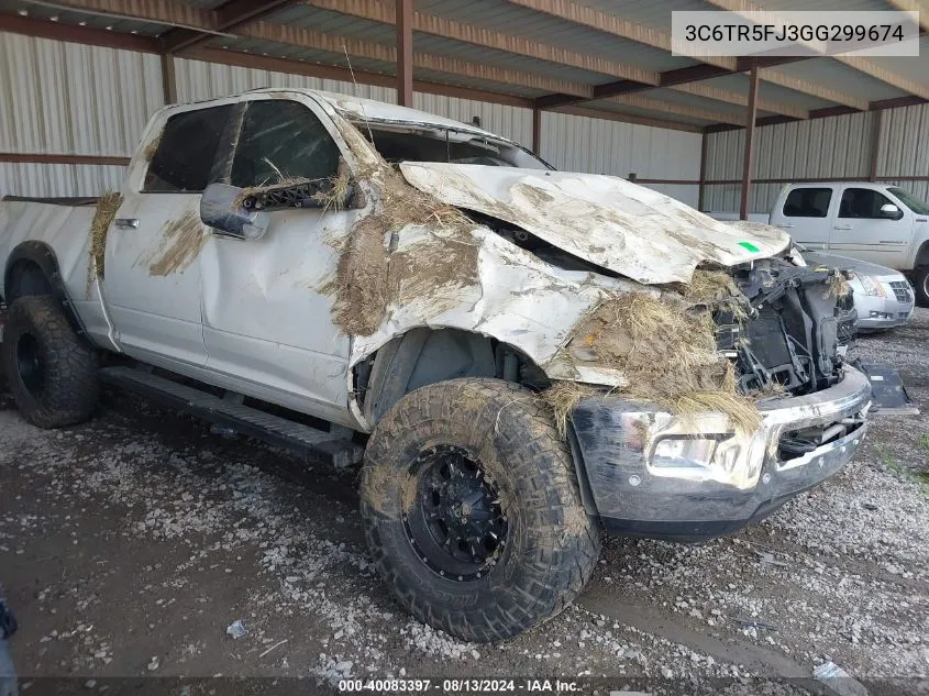 2016 Ram 2500 Laramie Power Wagon VIN: 3C6TR5FJ3GG299674 Lot: 40083397