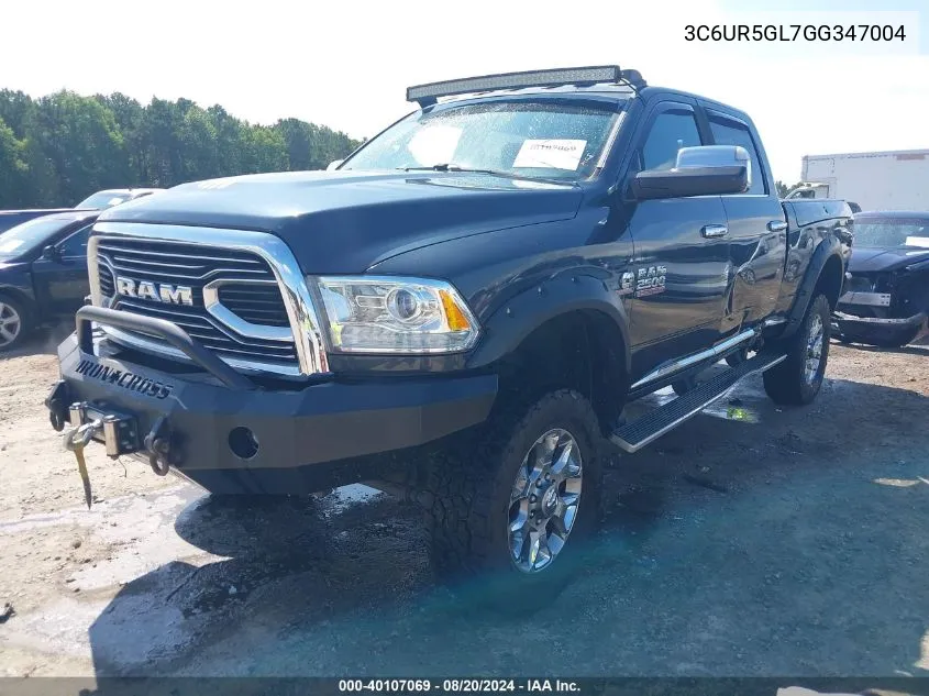 3C6UR5GL7GG347004 2016 Ram 2500 Longhorn Limited