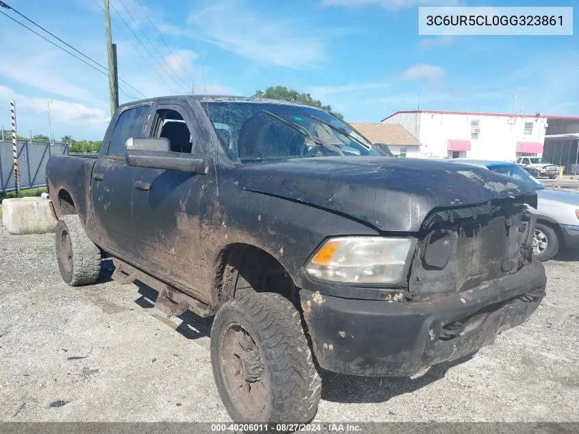 2016 Ram 2500 Tradesman VIN: 3C6UR5CL0GG323861 Lot: 40206011