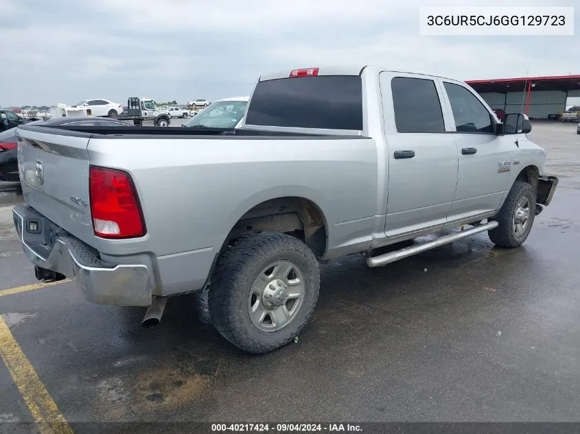 3C6UR5CJ6GG129723 2016 Ram 2500 Tradesman