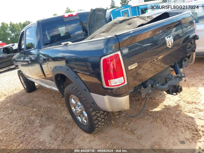 3C6UR5FL8GG217024 2016 Ram 2500 Laramie