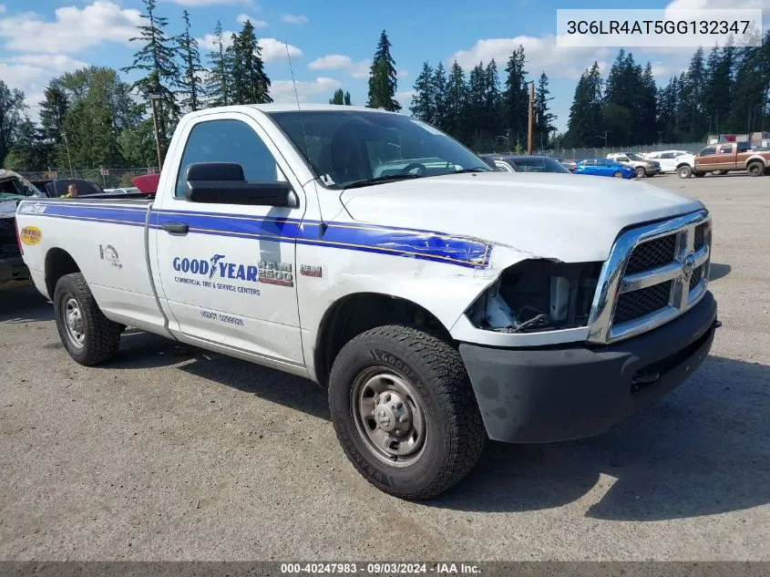 2016 Ram 2500 Tradesman VIN: 3C6LR4AT5GG132347 Lot: 40247983