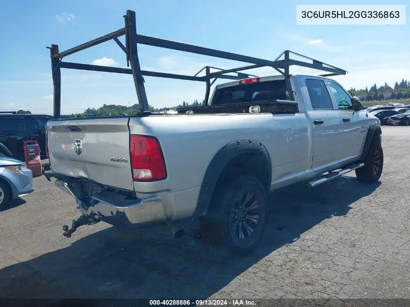 3C6UR5HL2GG336863 2016 Ram 2500 Tradesman