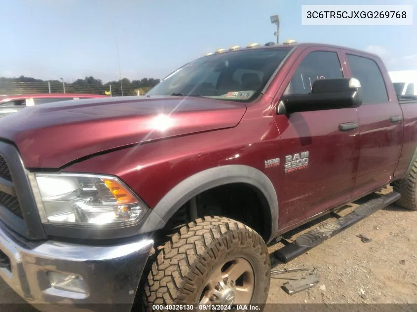 2016 Ram 2500 Tradesman Power Wagon VIN: 3C6TR5CJXGG269768 Lot: 40326130