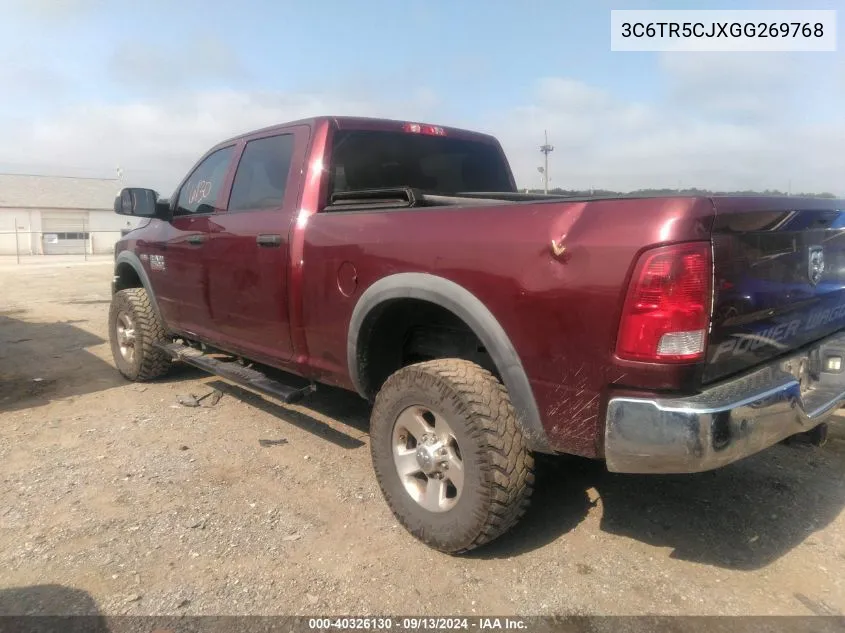 2016 Ram 2500 Tradesman Power Wagon VIN: 3C6TR5CJXGG269768 Lot: 40326130