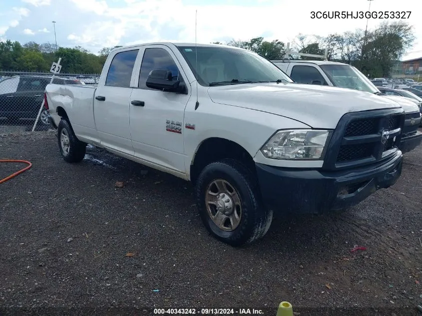 2016 Ram 2500 Tradesman VIN: 3C6UR5HJ3GG253327 Lot: 40343242