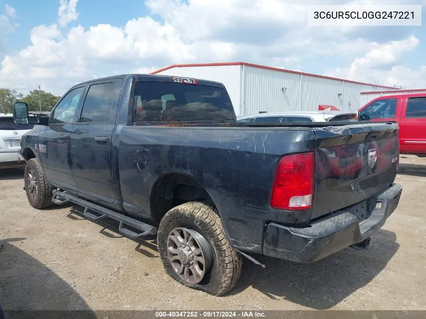 3C6UR5CL0GG247221 2016 Ram 2500 Tradesman