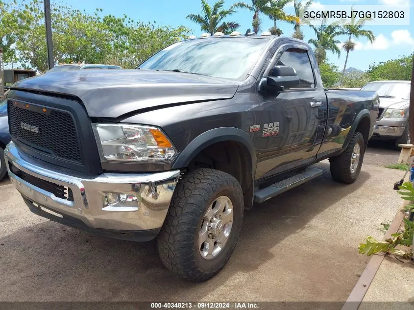 3C6MR5BJ7GG152803 2016 Ram 2500 Slt