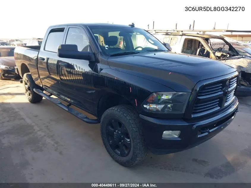 2016 Ram 2500 Lone Star VIN: 3C6UR5DL8GG342270 Lot: 40449611