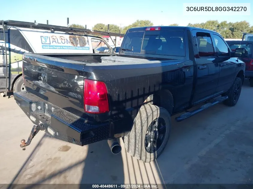 3C6UR5DL8GG342270 2016 Ram 2500 Lone Star