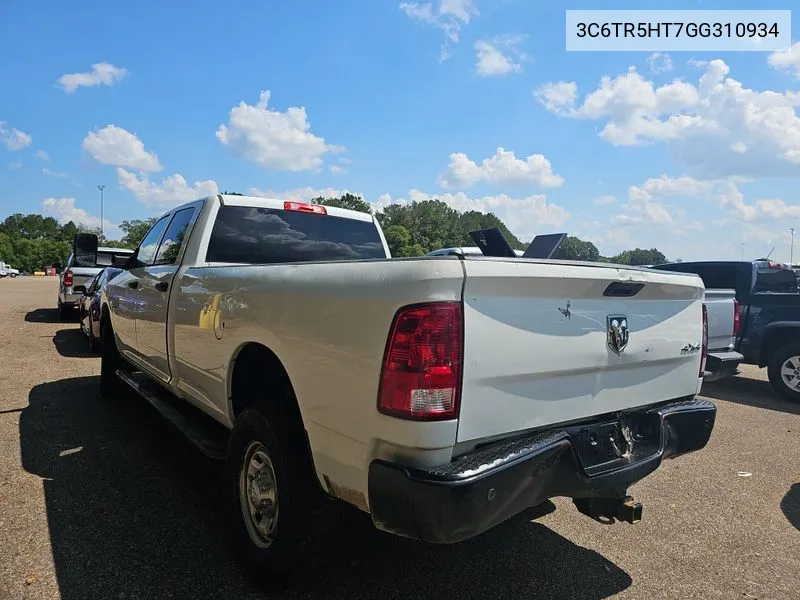 3C6TR5HT7GG310934 2016 Ram 2500 Tradesman