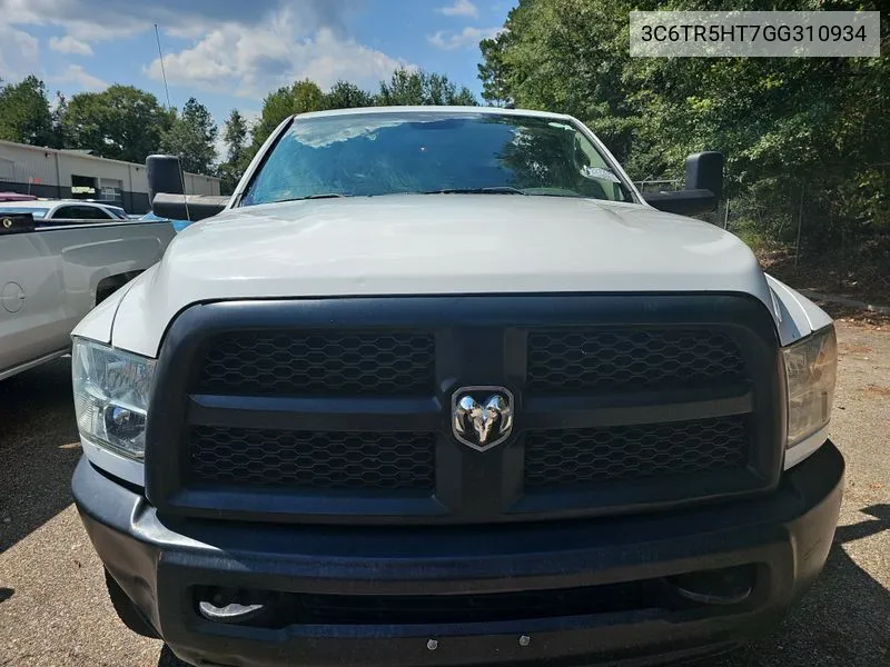 2016 Ram 2500 Tradesman VIN: 3C6TR5HT7GG310934 Lot: 40460828