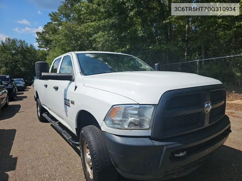 2016 Ram 2500 Tradesman VIN: 3C6TR5HT7GG310934 Lot: 40460828