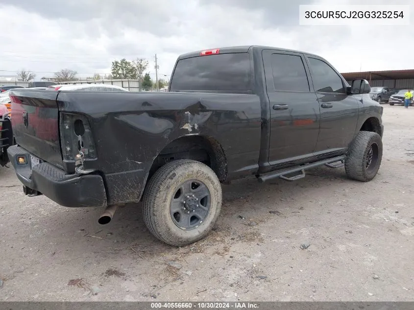 2016 Ram 2500 Tradesman VIN: 3C6UR5CJ2GG325254 Lot: 40556660