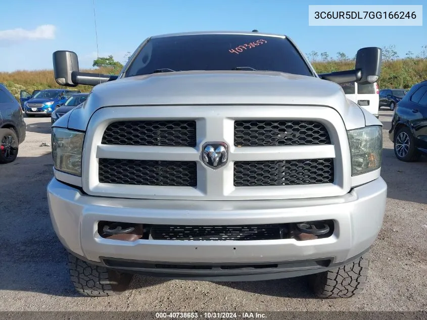 2016 Ram 2500 Slt VIN: 3C6UR5DL7GG166246 Lot: 40738653