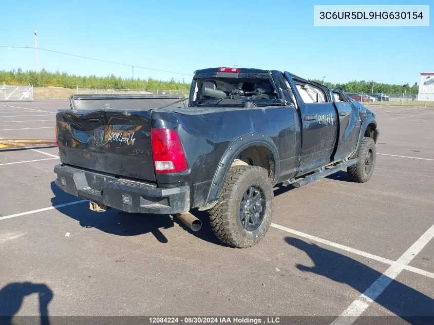 2017 Ram 2500 Slt VIN: 3C6UR5DL9HG630154 Lot: 12084224