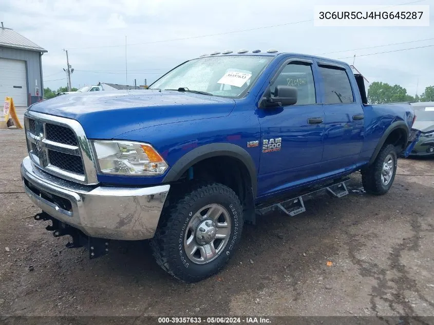 3C6UR5CJ4HG645287 2017 Ram 2500 Tradesman 4X4 6'4 Box