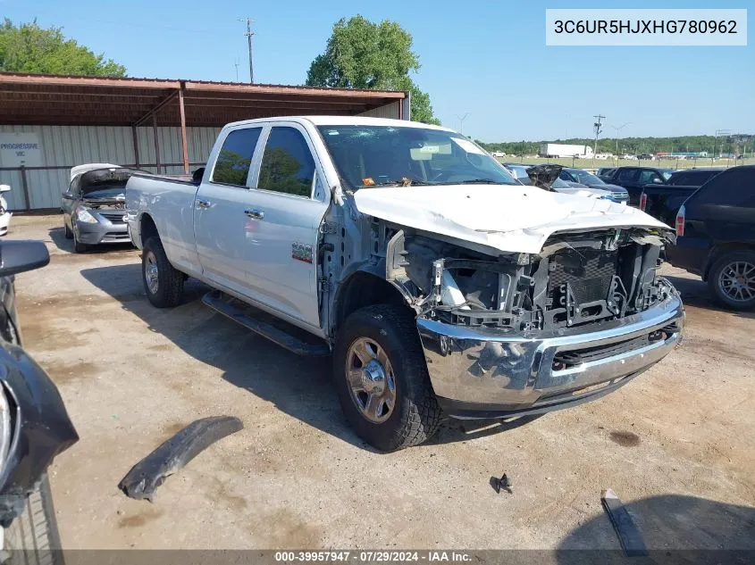 2017 Ram 2500 Tradesman 4X4 8' Box VIN: 3C6UR5HJXHG780962 Lot: 39957947