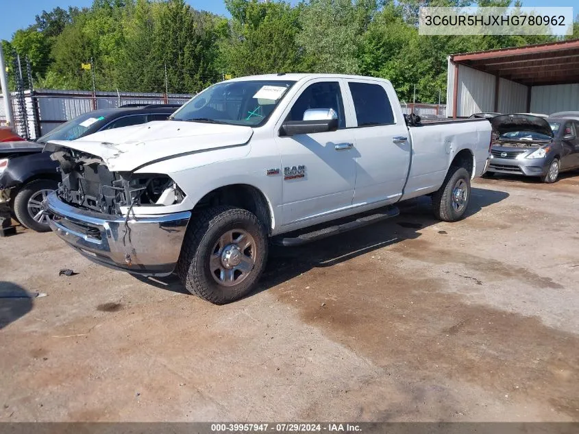 2017 Ram 2500 Tradesman 4X4 8' Box VIN: 3C6UR5HJXHG780962 Lot: 39957947