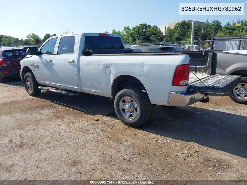 2017 Ram 2500 Tradesman 4X4 8' Box VIN: 3C6UR5HJXHG780962 Lot: 39957947