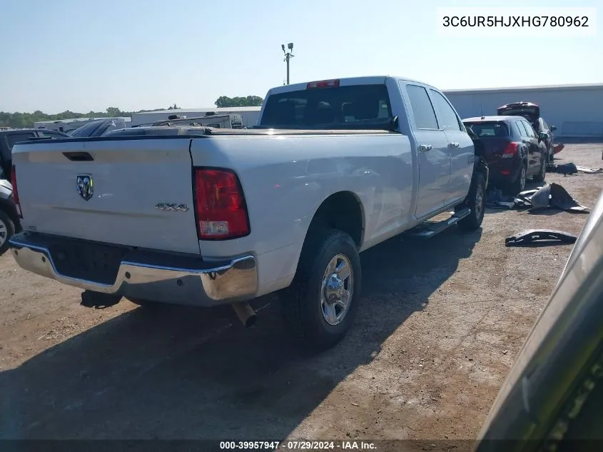 2017 Ram 2500 Tradesman 4X4 8' Box VIN: 3C6UR5HJXHG780962 Lot: 39957947