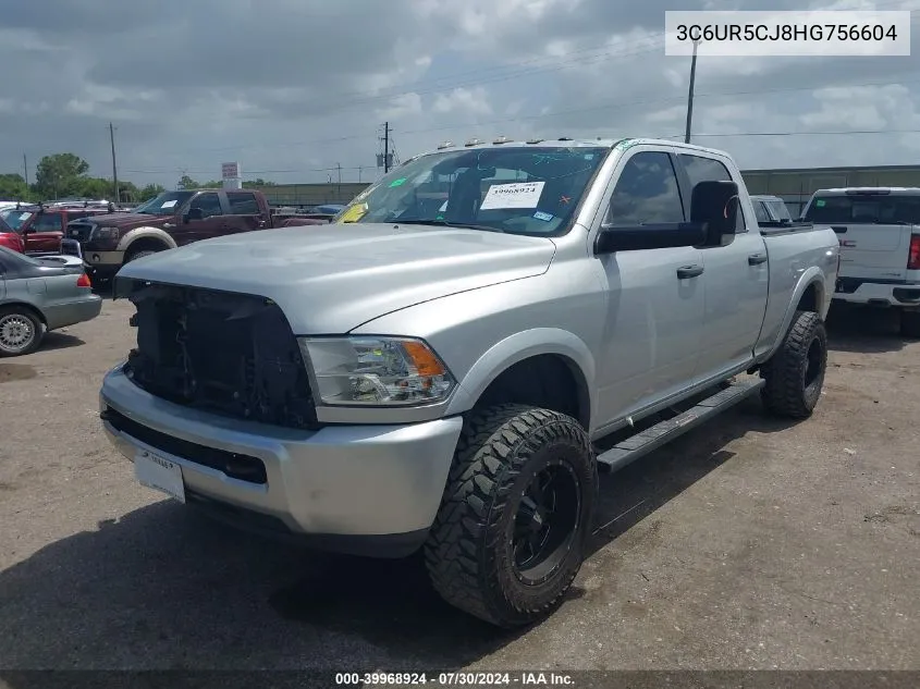 2017 Ram 2500 Tradesman 4X4 6'4 Box VIN: 3C6UR5CJ8HG756604 Lot: 39968924