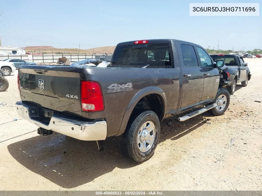 3C6UR5DJ3HG711696 2017 Ram 2500 Slt 4X4 6'4 Box