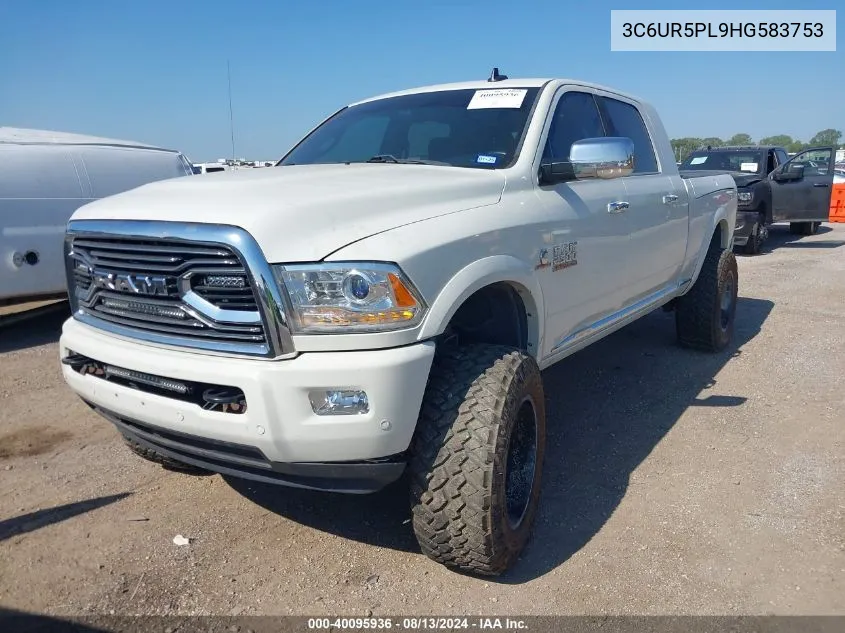 3C6UR5PL9HG583753 2017 Ram 2500 Limited Mega Cab 4X4 6'4 Box