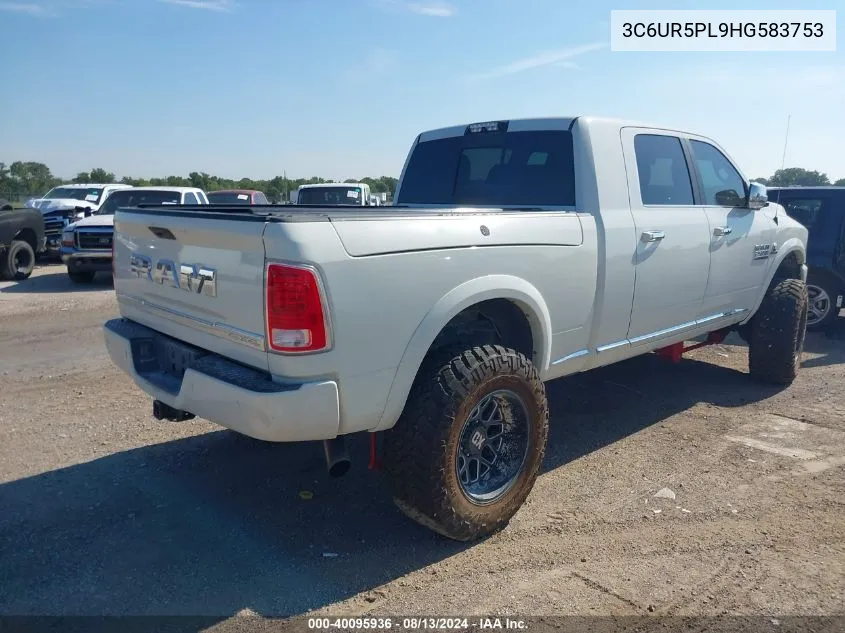 3C6UR5PL9HG583753 2017 Ram 2500 Limited Mega Cab 4X4 6'4 Box