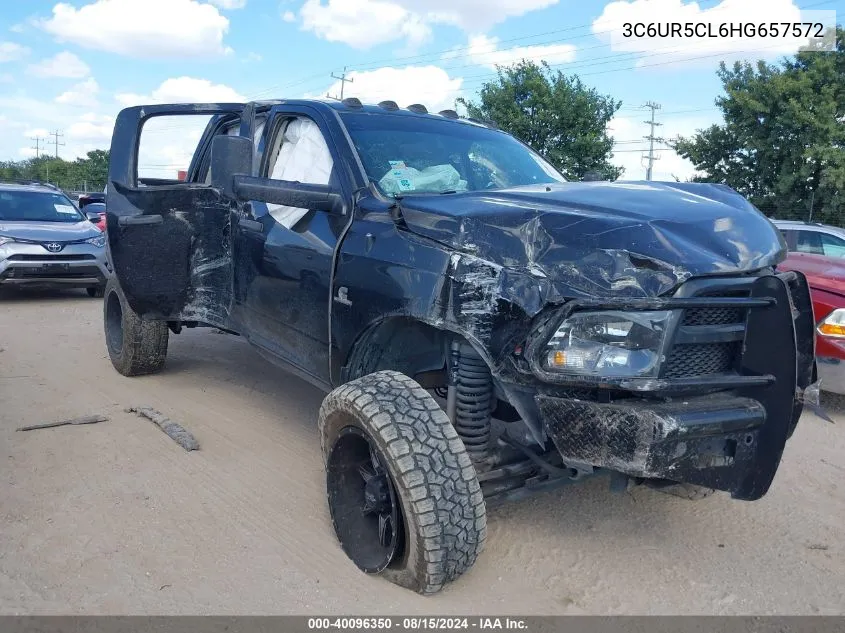 2017 Ram 2500 Tradesman 4X4 6'4 Box VIN: 3C6UR5CL6HG657572 Lot: 40096350