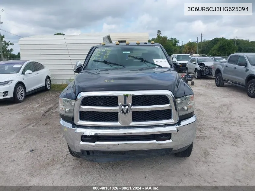 2017 Ram 2500 St VIN: 3C6UR5CJ3HG625094 Lot: 40151326