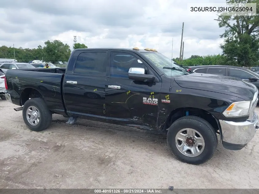 2017 Ram 2500 St VIN: 3C6UR5CJ3HG625094 Lot: 40151326