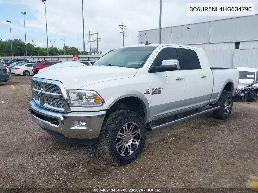 3C6UR5NL4HG634790 2017 Ram 2500 Laramie Mega Cab 4X4 6'4 Box