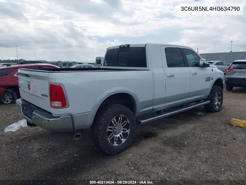 3C6UR5NL4HG634790 2017 Ram 2500 Laramie Mega Cab 4X4 6'4 Box