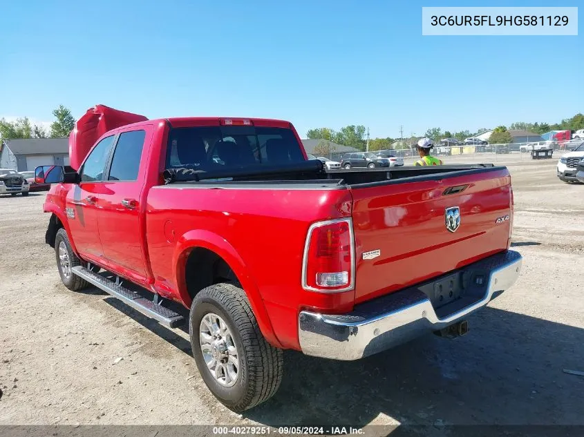 3C6UR5FL9HG581129 2017 Ram 2500 Laramie 4X4 6'4 Box