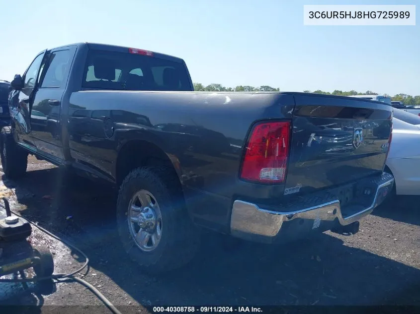 3C6UR5HJ8HG725989 2017 Ram 2500 Tradesman 4X4 8' Box