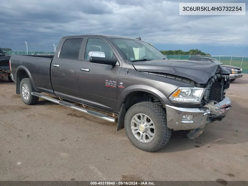 2017 Ram 2500 Laramie 4X4 8' Box VIN: 3C6UR5KL4HG732254 Lot: 40319940