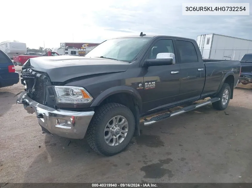 3C6UR5KL4HG732254 2017 Ram 2500 Laramie 4X4 8' Box