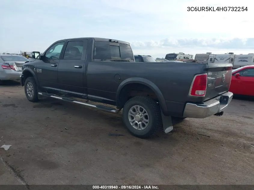 3C6UR5KL4HG732254 2017 Ram 2500 Laramie 4X4 8' Box