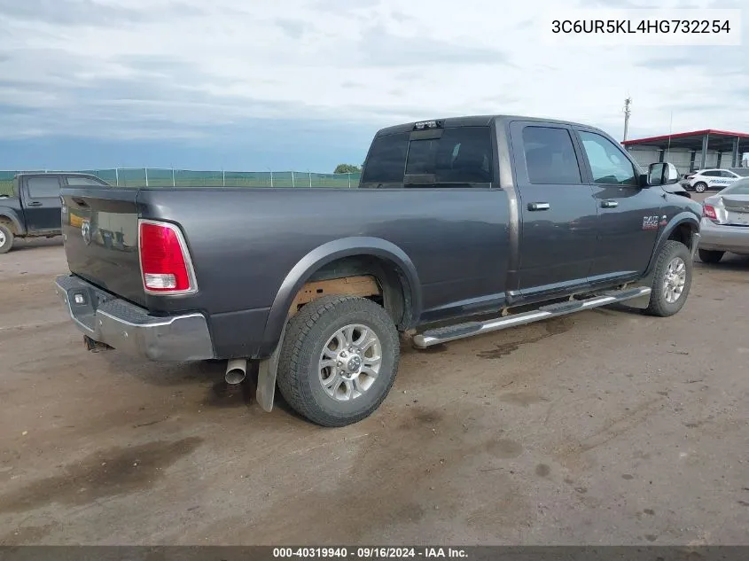 3C6UR5KL4HG732254 2017 Ram 2500 Laramie 4X4 8' Box