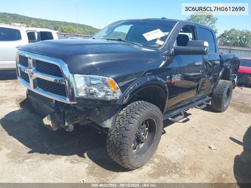 2017 Ram 2500 Tradesman 4X4 6'4 Box VIN: 3C6UR5CL7HG612690 Lot: 40321993