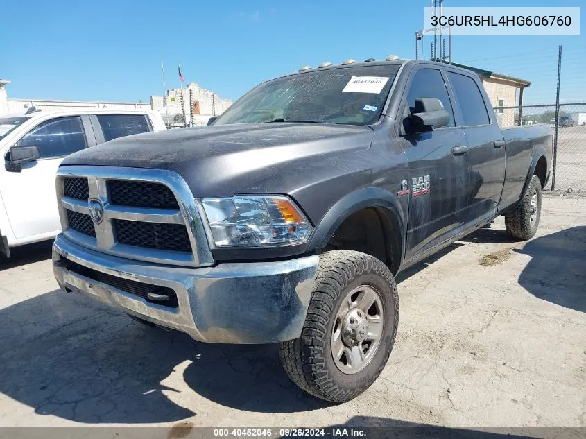 3C6UR5HL4HG606760 2017 Ram 2500 Tradesman 4X4 8' Box