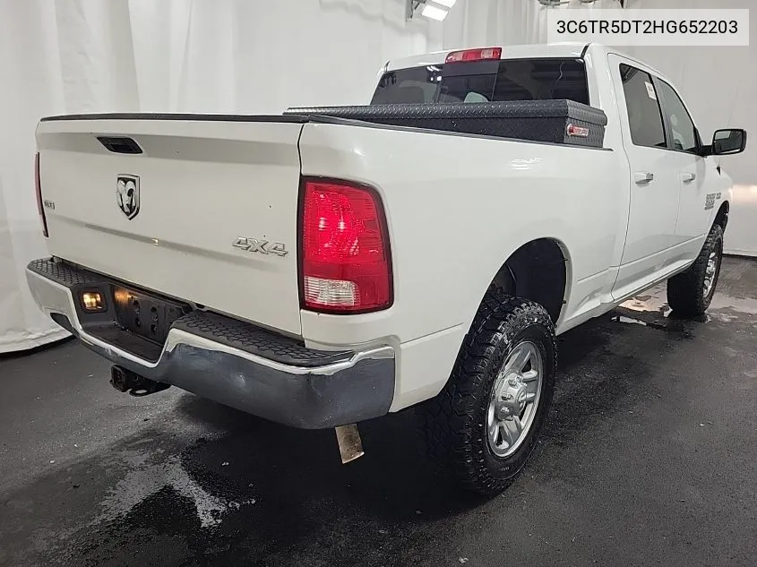 2017 Ram 2500 Slt 4X4 6'4 Box VIN: 3C6TR5DT2HG652203 Lot: 40460876