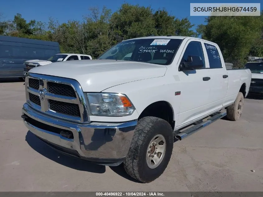 2017 Ram 2500 St VIN: 3C6UR5HJ8HG674459 Lot: 40496922