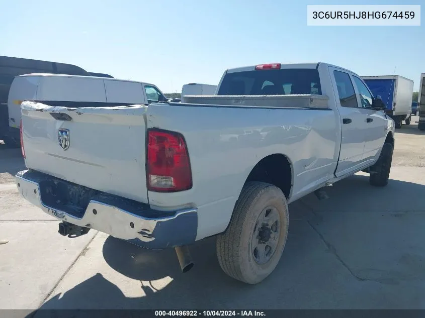 2017 Ram 2500 St VIN: 3C6UR5HJ8HG674459 Lot: 40496922