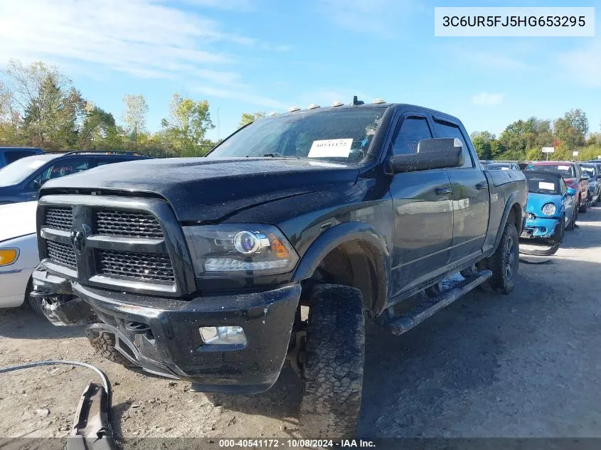 2017 Ram 2500 Laramie 4X4 6'4 Box VIN: 3C6UR5FJ5HG653295 Lot: 40541172