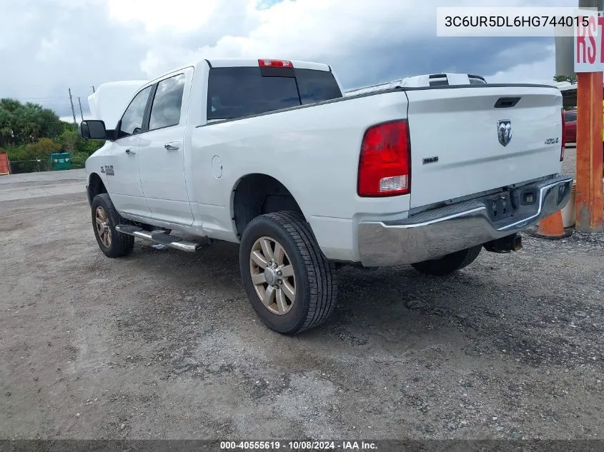 2017 Ram 2500 Slt 4X4 6'4 Box VIN: 3C6UR5DL6HG744015 Lot: 40555619